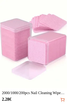 2000/1000/200pcs Nail Cleaning...