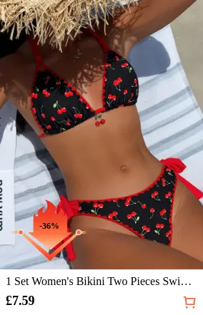 1 Set Women s Bikini Two Pieces...