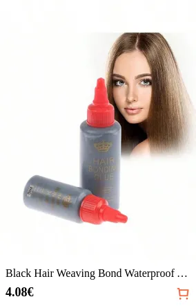 Black Hair Weaving Bond Waterproof...