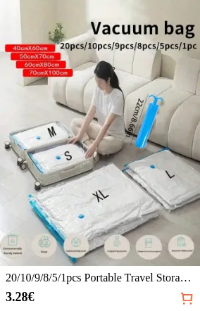 20/10/9/8/5/1pcs Portable Travel...