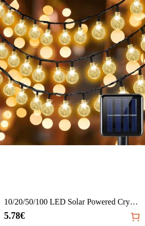 10/20/50/100 LED Solar Powered...
