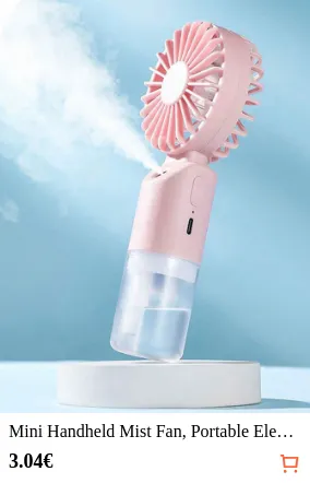 Mini Handheld Mist Fan Portable...