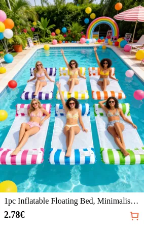 1pc Inflatable Floating Bed...