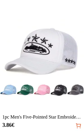 1pc Men s Five-Pointed Star...