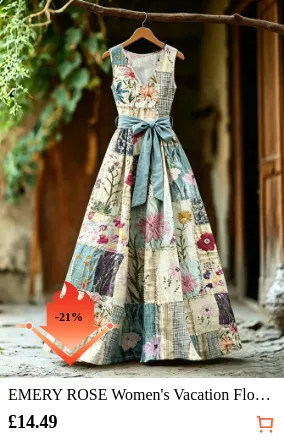EMERY ROSE Women s Vacation Floral...