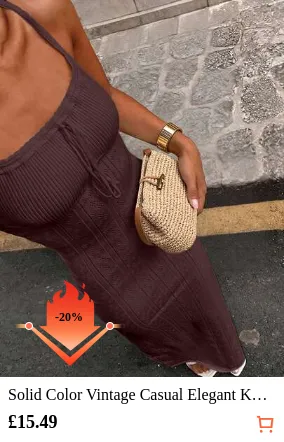 Solid Color Vintage Casual Elegant Knit Maxi Dress Square Neck Thin Straps Tie Back Sleeveless Strappy Dress Valentine's Day Summer Vacation Beach Cover-Up