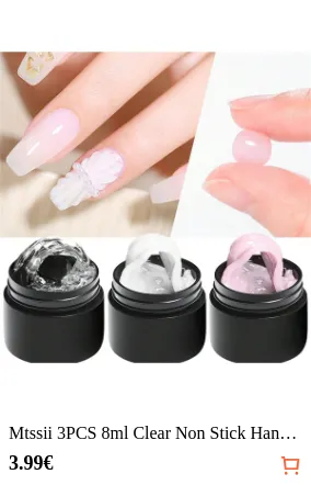 Mtssii 3PCS 8ml Clear Non Stick...
