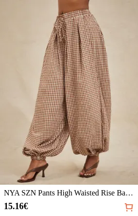 NYA SZN Pants High Waisted Rise...