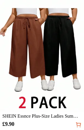 SHEIN Essnce Plus-Size Ladies...