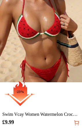 Swim Vcay Women Watermelon Crochet...