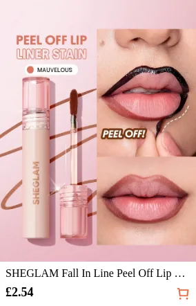 SHEGLAM Fall In Line Peel Off Lip...
