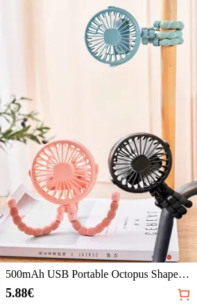 500mAh USB Portable Octopus Shaped...