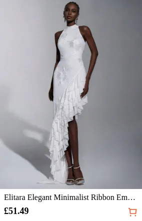 Elitara Elegant Minimalist Ribbon...