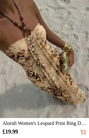 Aloruh Women s Leopard Print Ring...