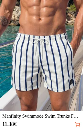 Manfinity Swimmode Swim Trunks For...