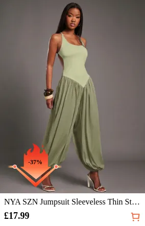NYA SZN Jumpsuit Sleeveless Thin...