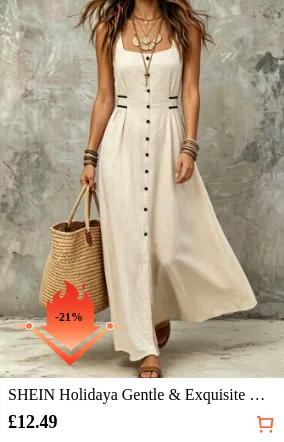 SHEIN Holidaya Gentle & Exquisite...