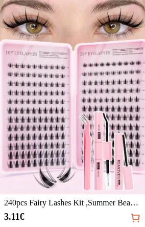 240pcs Fairy Lashes Kit Summer...
