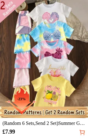 (Random 6 Sets Send 2 Set)Summer...