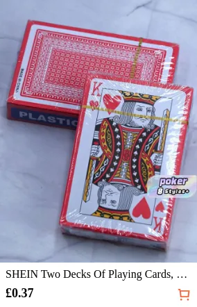 SHEIN Two Decks Of Playing Cards...