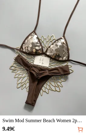 Swim Mod Summer Beach Women 2pcs...