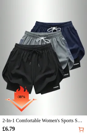 2-In-1 Comfortable Women s Sports...