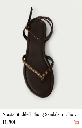 Nöista Studded Thong Sandals In...