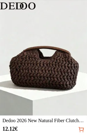 Dedoo 2026 New Natural Fiber...