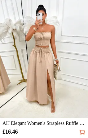 AIJ Elegant Women s Strapless...