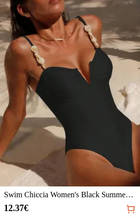 Swim Chiccia Women s Black Summer...