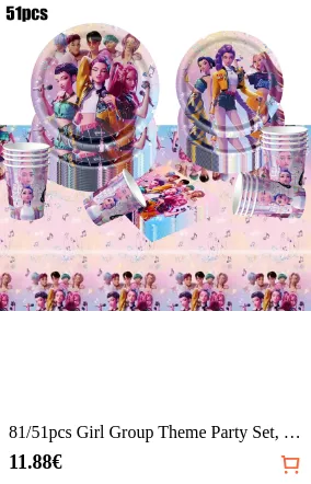 81/51pcs Girl Group Theme Party...