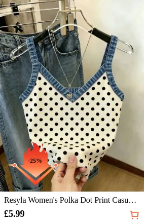 Resyla Women s Polka Dot Print...