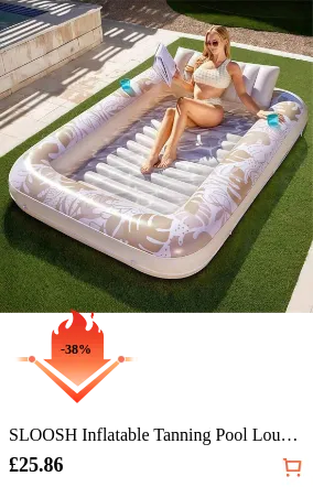 SLOOSH Inflatable Tanning Pool...
