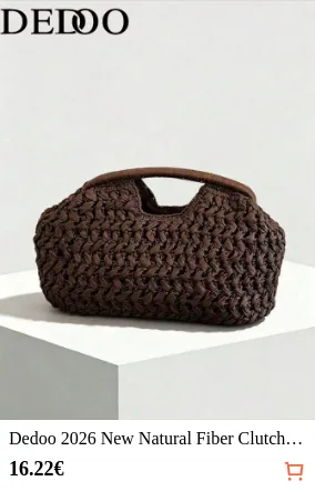 Dedoo 2026 New Natural Fiber...