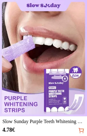 Slow Sunday Purple Teeth Whitening...