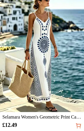 Selamara Women s Geometric Print...