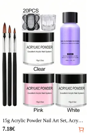 15g Acrylic Powder Nail Art Set...