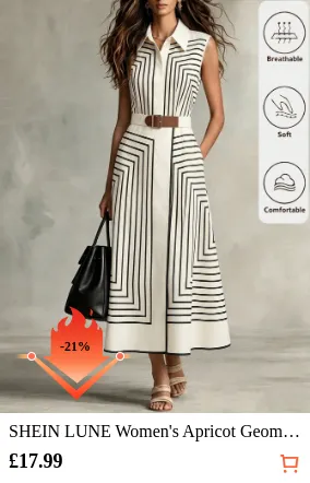 SHEIN LUNE Women s Apricot...