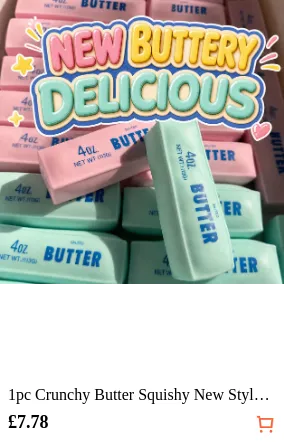 1pc Crunchy Butter Squishy New...