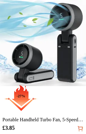 Portable Handheld Turbo Fan 5...
