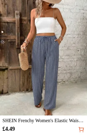 SHEIN Frenchy Women s Elastic...