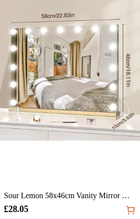 Sour Lemon 58x46cm Vanity Mirror...