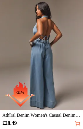 Athîral Denim Women s Casual Denim...