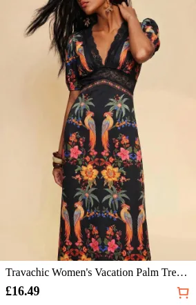 Travachic Women s Vacation Palm...
