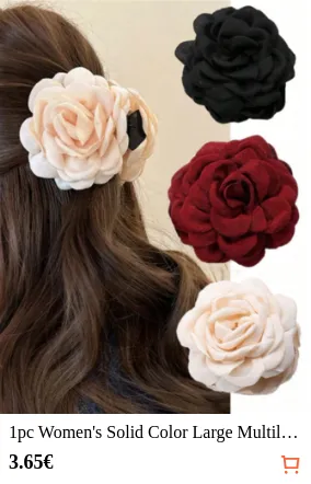 1pc Women s Solid Color Large...