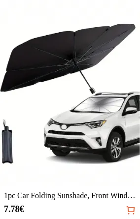 1pc Car Folding Sunshade Front...