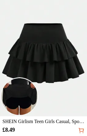 SHEIN Girlism Teen Girls Casual...