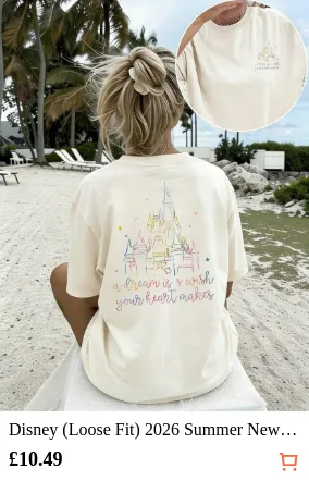Disney (Loose Fit) 2026 Summer New...