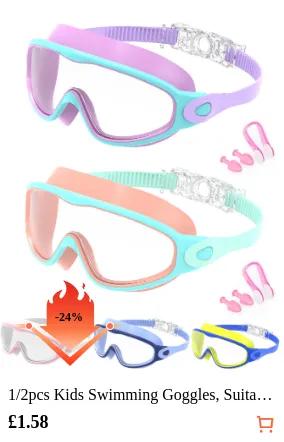 1/2pcs Kids Swimming Goggles...