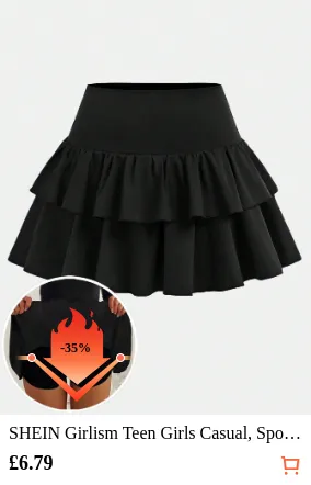 SHEIN Girlism Teen Girls Casual...